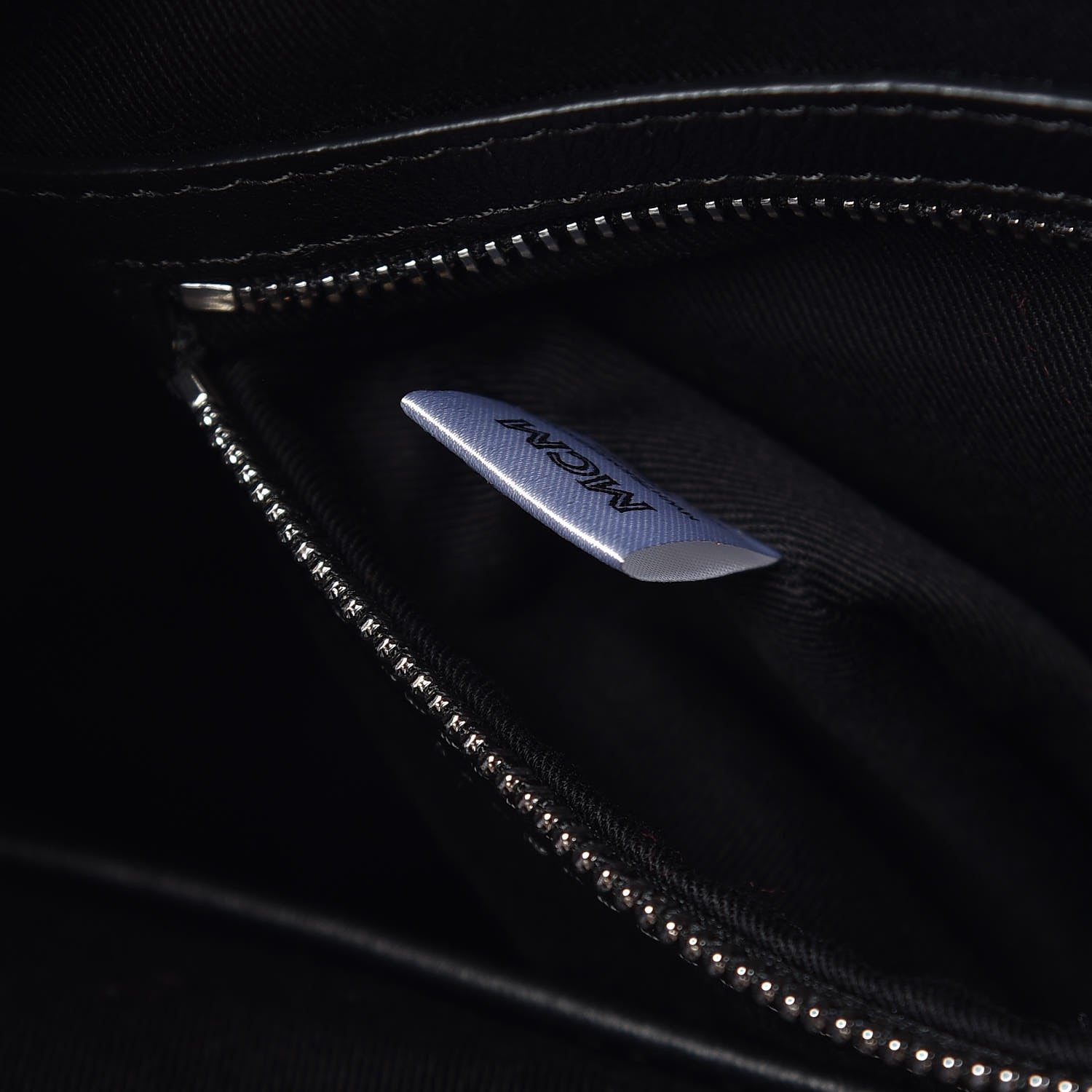 MCM Calfskin Ottomar Large Klara Hobo Black 7 of 11