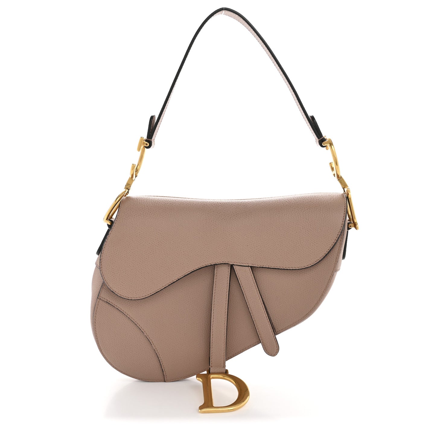 Grained Calfskin Saddle Bag Fard