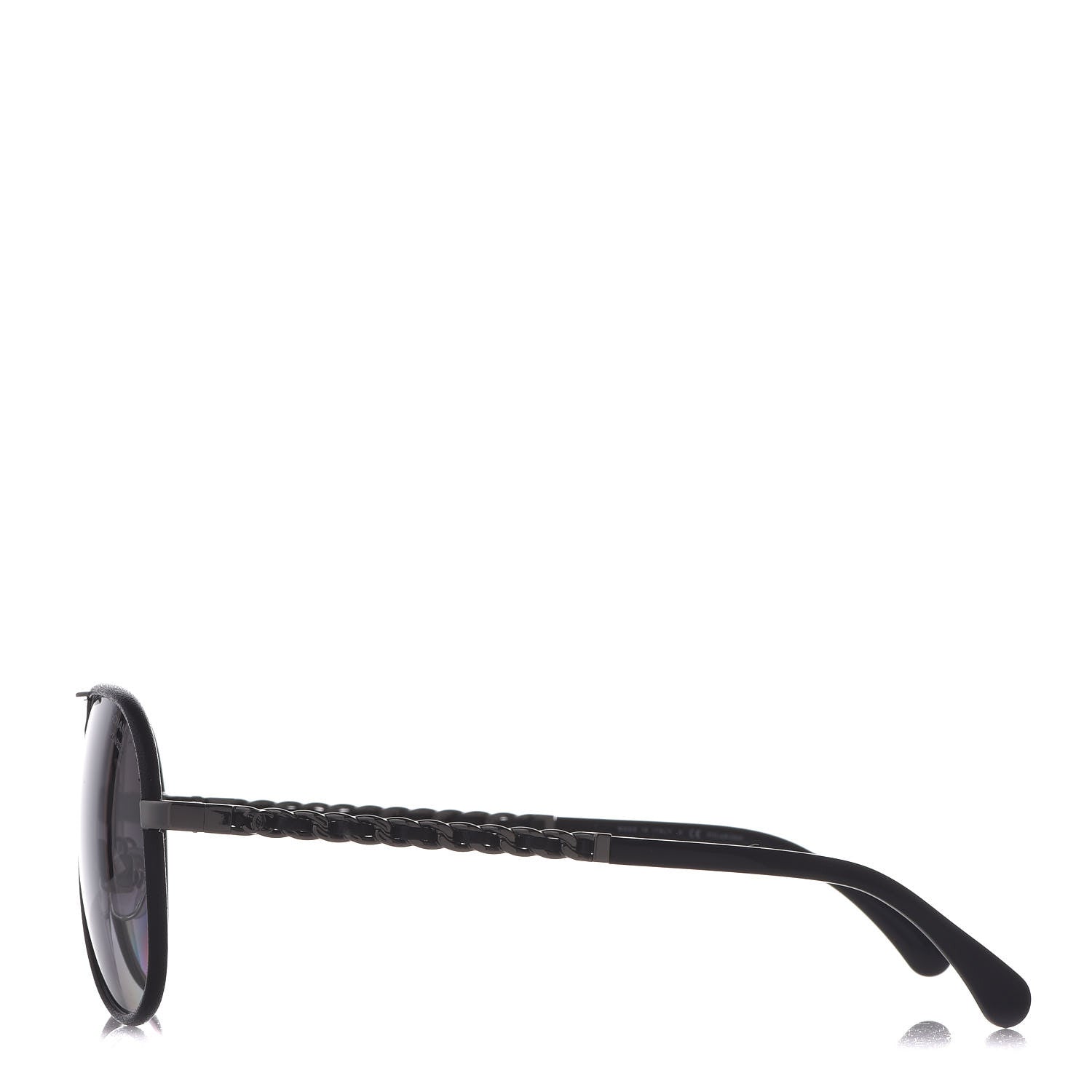 Chanel Polarized Pilot Winter Sunglasses 4219 Black 2 of 9