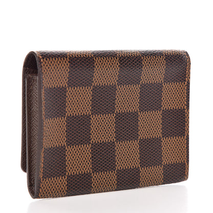 Louis Vuitton Damier Ebene Business Card Holder 3 of 7