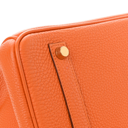 Hermes Togo Birkin 35 Orange 11 of 16