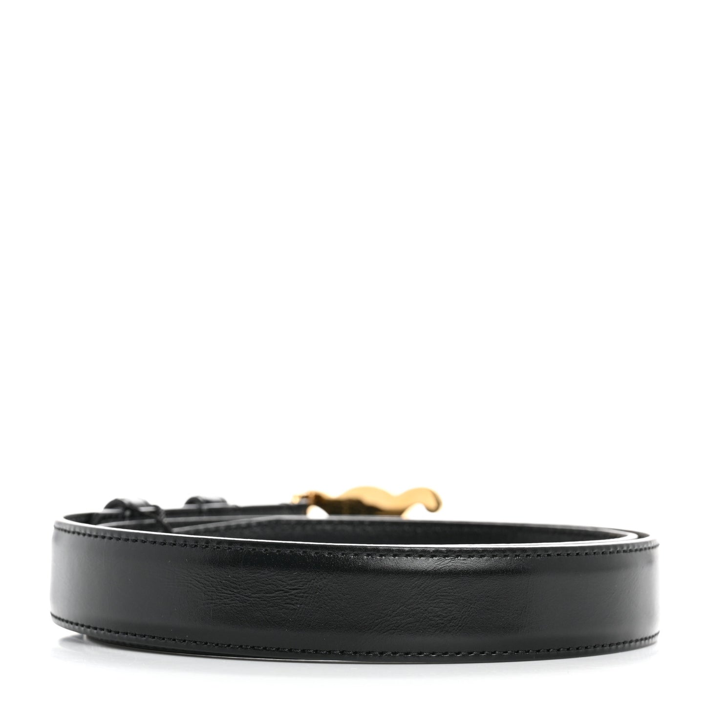 Box Calfskin Teen 13mm Triomphe Belt 75 30 Black
