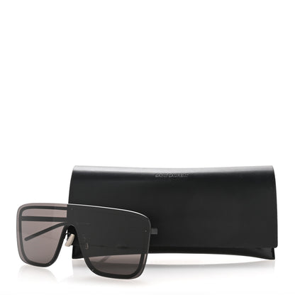 Saint Laurent Metal SL 364 Mask Sunglasses Black 8 of 8