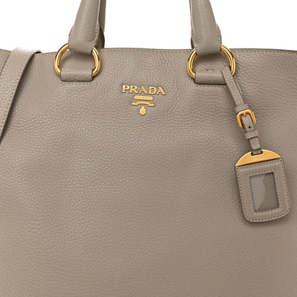 Prada Vitello Daino Tote Pomice 9 of 13