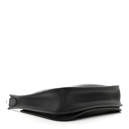 Hermes Taurillon Clemence Evelyne III PM Black 4 of 9