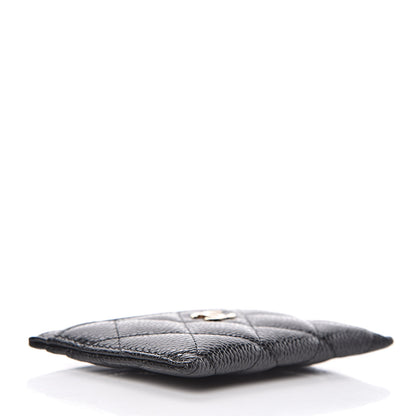 Chanel Caviar Quilted Card Holder Black 4 of 9