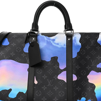 Louis Vuitton Sunset Monogram Eclipse Keepall Bandouliere 55 6 of 8