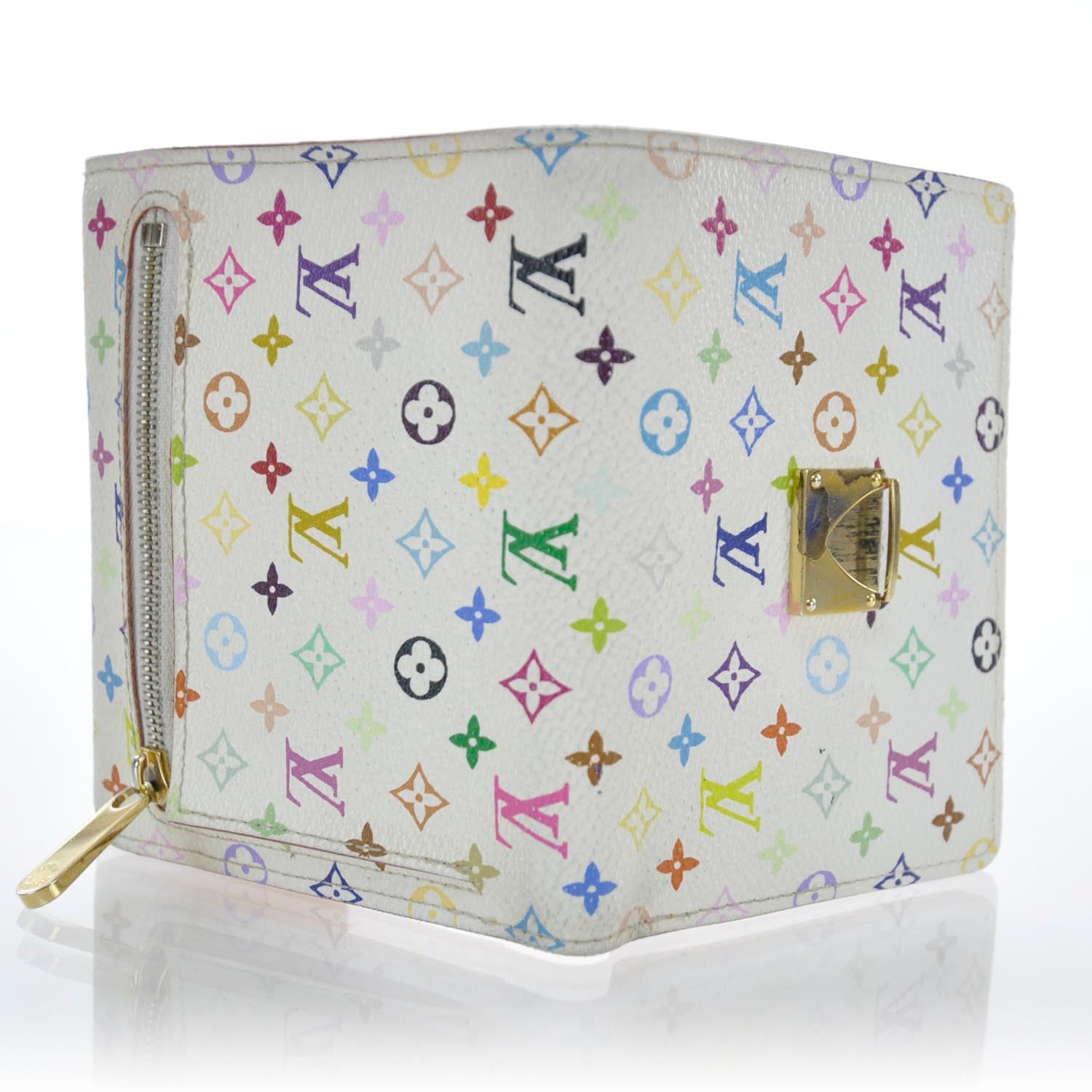 Louis Vuitton Monogram Multicolor Koala Wallet White 4 of 8