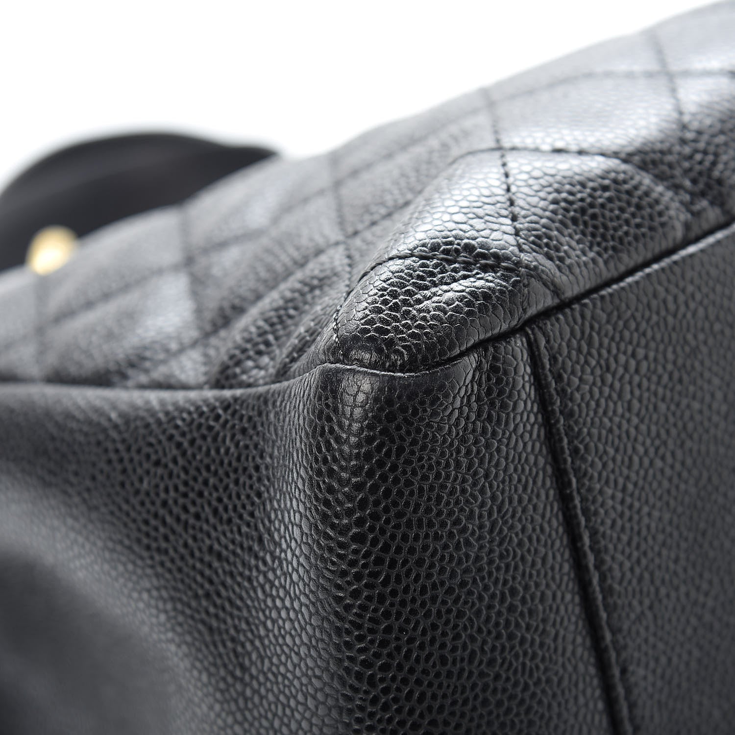 Chanel Caviar Quilted Grand Shopping Tote GST Black 9 of 12