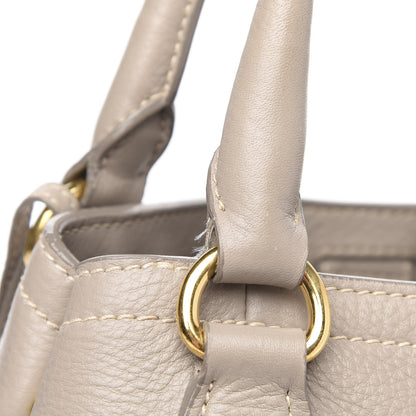 Prada Vitello Daino Shoulder Bag Argilla 12 of 15