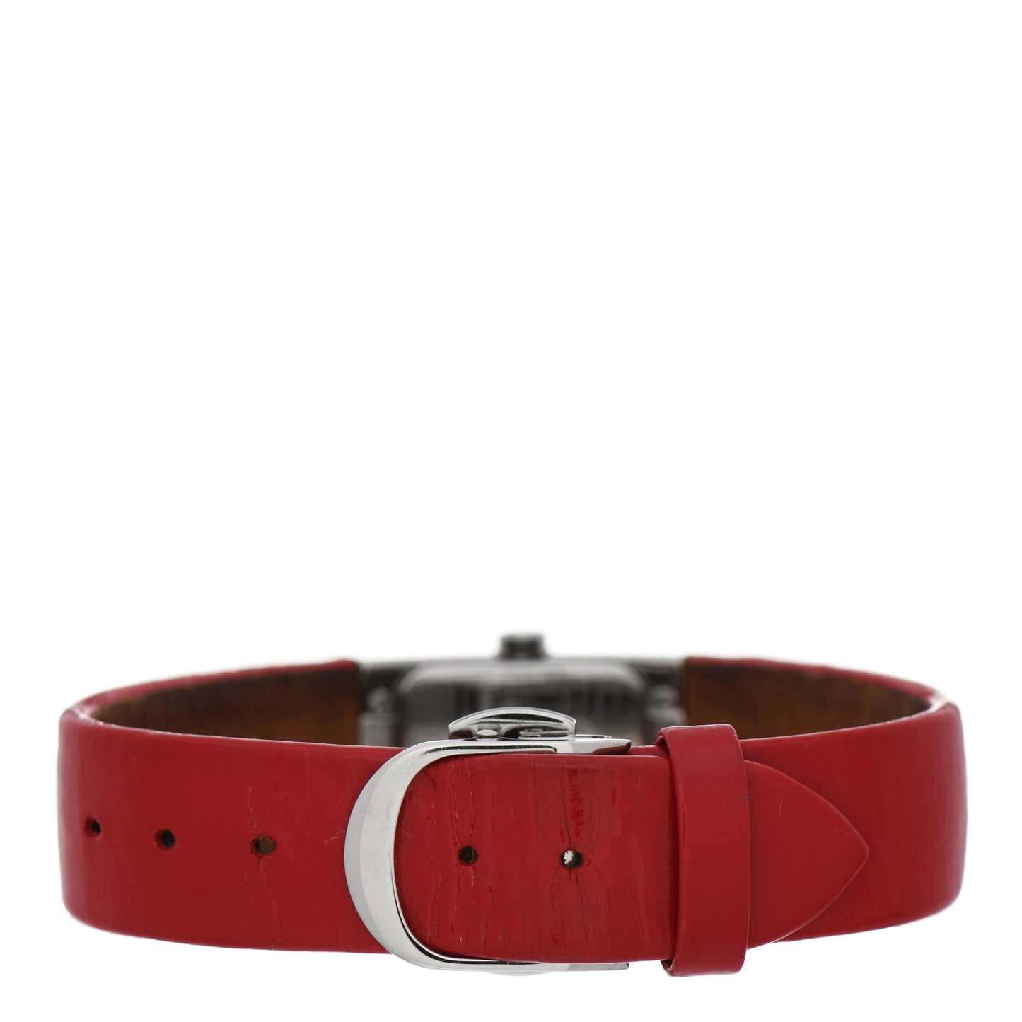 Stainless Steel Calfskin 15mm Diorific Quartz Watch Red