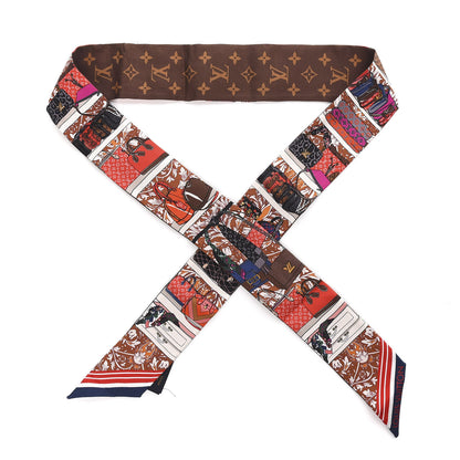 Louis Vuitton Silk Monogram LV Prive BB Bandeau Beige 1 of 2