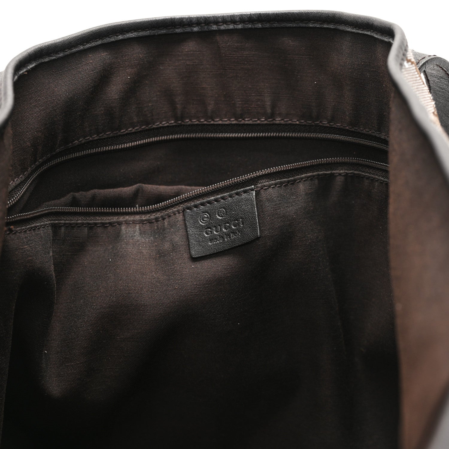 Gucci Metallic Monogram XL Shopper Tote Brown 6 of 11