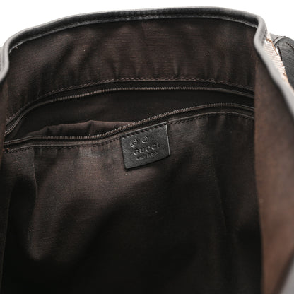 Gucci Metallic Monogram XL Shopper Tote Brown 6 of 11