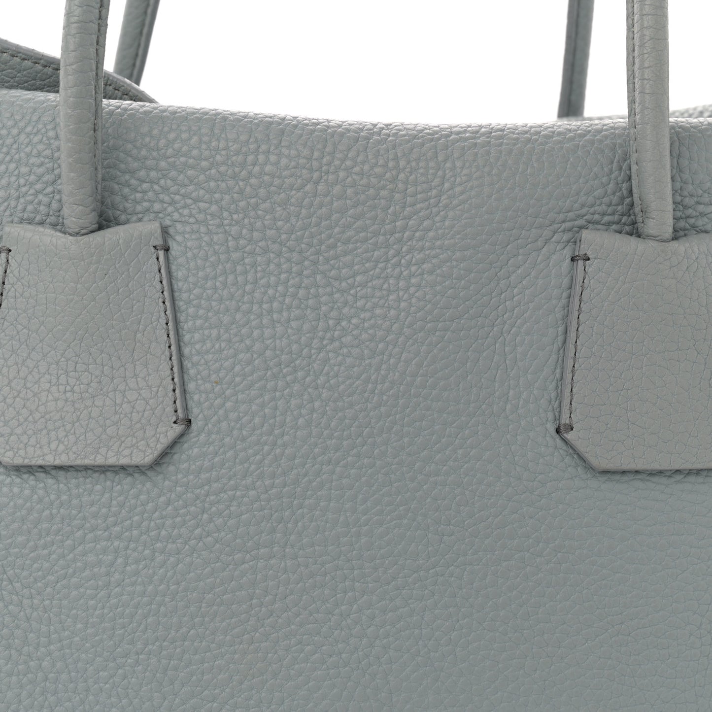 London Grainy Calfskin Medium Baynard Tote Sky Blue