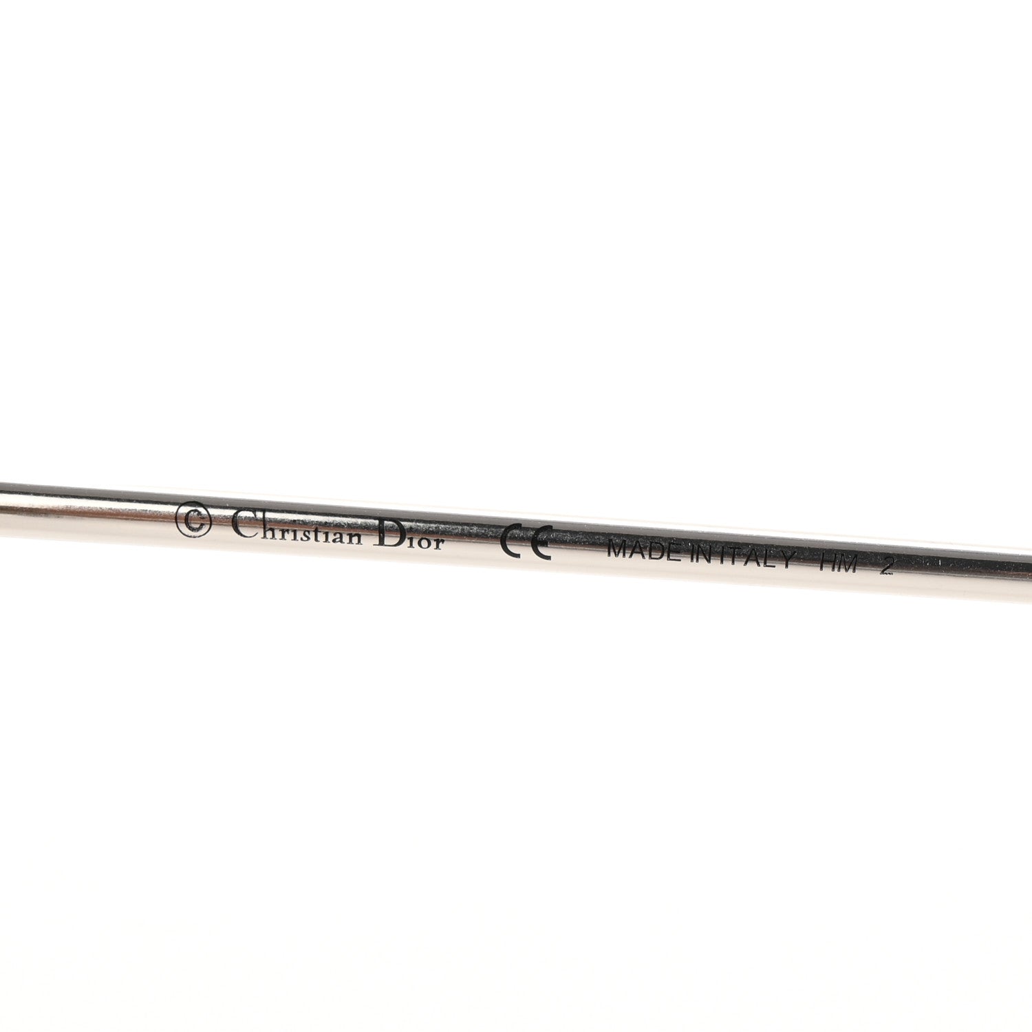 Christian Dior Split 1 Aviator Sunglasses Silver Blue 5 of 7