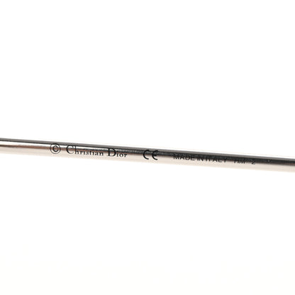 Christian Dior Split 1 Aviator Sunglasses Silver Blue 5 of 7