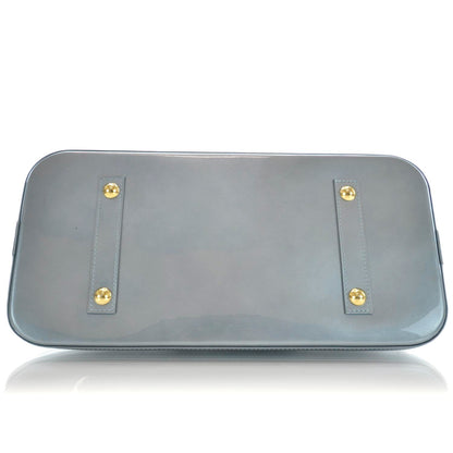 Louis Vuitton Vernis Alma MM GM Givre 6 of 9