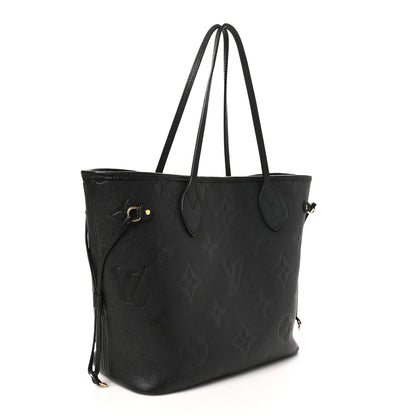 Louis Vuitton Empreinte Monogram Giant Neverfull MM Black 4 of 11