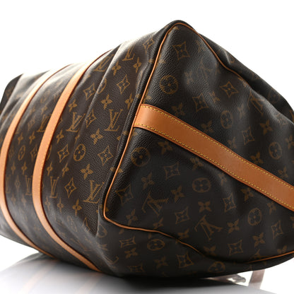 Louis Vuitton Monogram Keepall Bandouliere 50 9 of 9