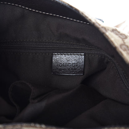 Gucci Monogram Large New Ladies Web Hobo Dark Brown 6 of 16