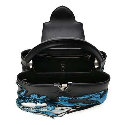 Louis Vuitton Calfskin Lambskin Artycapucines Nicholas Hlobo PM Black 6 of 23