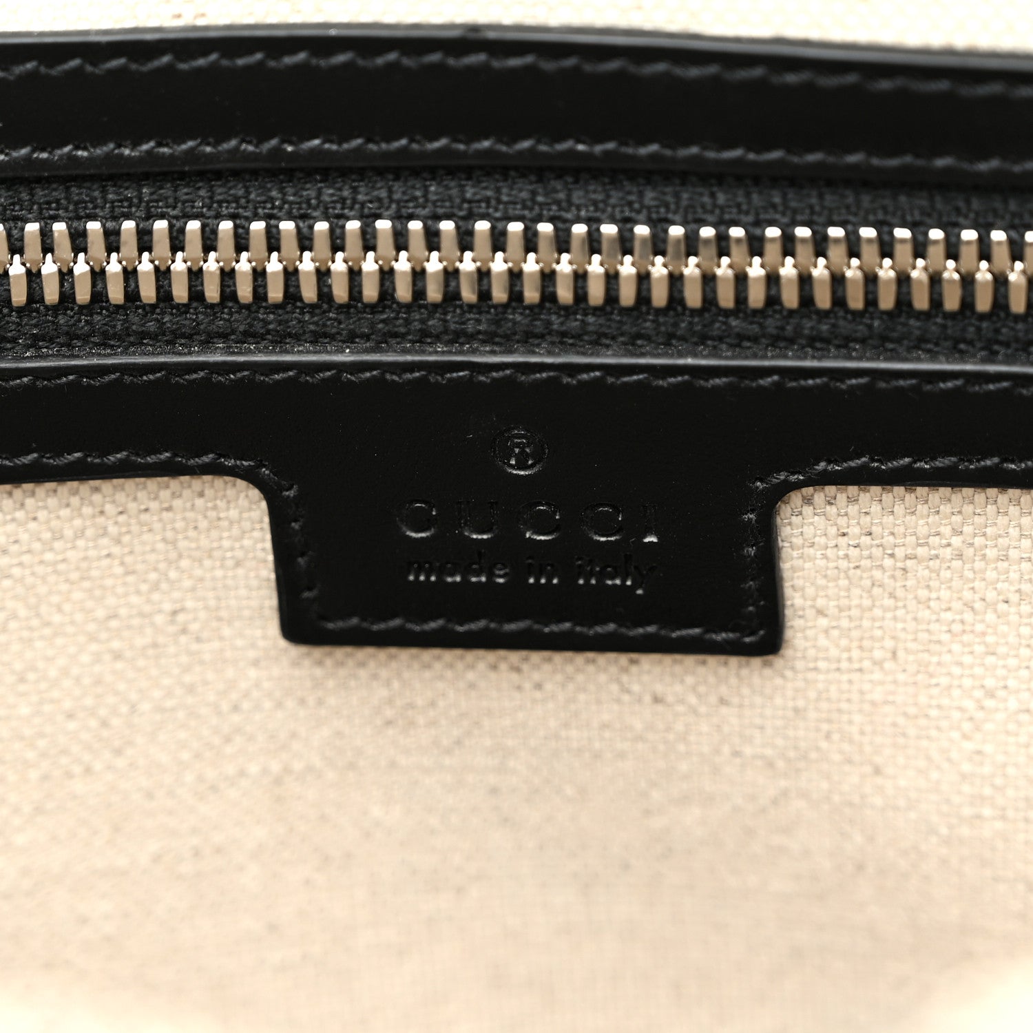 Gucci Calfskin GG Tennis Embossed Briefcase Black 6 of 10