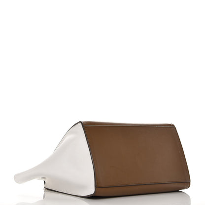 Celine Smooth Calfskin Suede Large Tri-color Trapeze Black 4 of 10