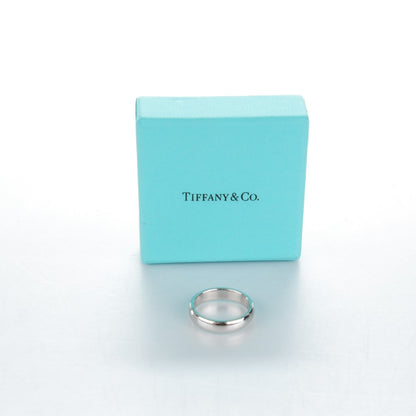 Tiffany Platinum Lucida 4.5mm Wedding Band Ring 8 4 of 4