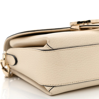 Gucci Dollar Calfskin Interlocking G Crossbody Bag Ivoire 9 of 10