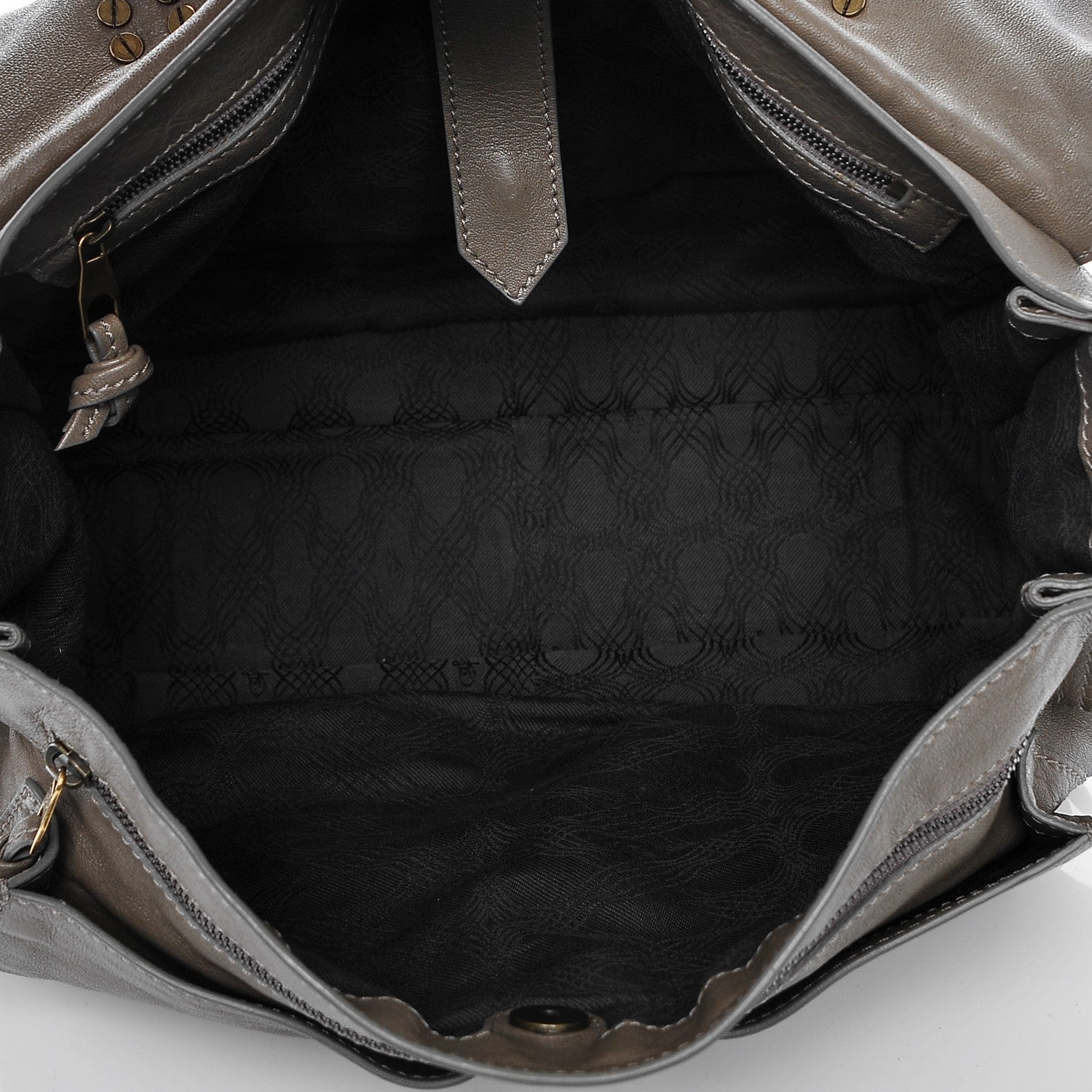 Proenza Schouler Lambskin Large PS1 Satchel Smoke 5 of 7