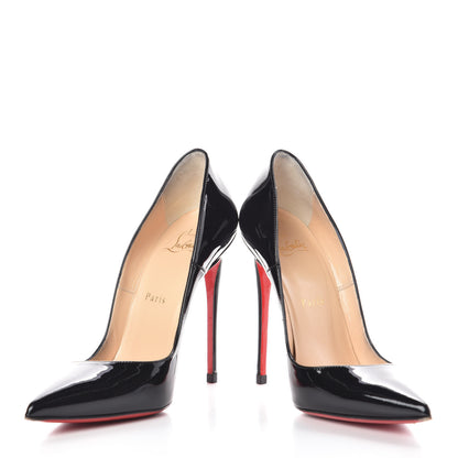 Christian Louboutin Patent So Kate 120 Pumps 37.5 Black 6 of 13