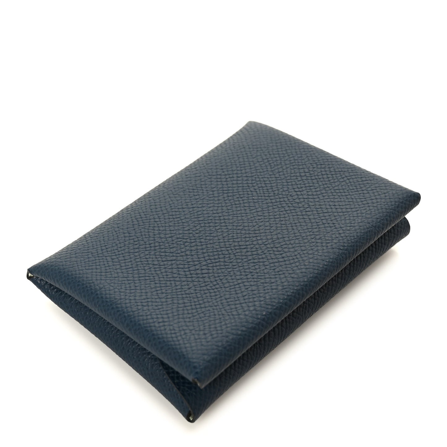 Epsom Verso Calvi Duo Card Case Bleu De Prusse Vert Fizz