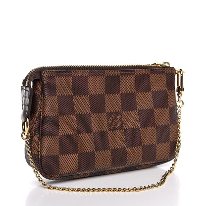 Louis Vuitton Damier Ebene Mini Pochette Accessories 3 of 6