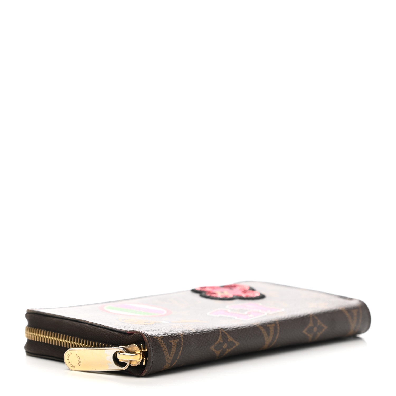 Louis Vuitton Monogram Travel Stickers Zippy Wallet 4 of 7