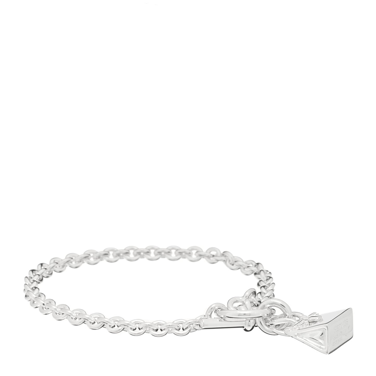 Sterling Silver Mini Birkin Amulette Bracelet ST