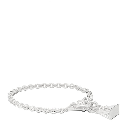 Hermes Sterling Silver Mini Birkin Amulette Bracelet ST 1 of 3