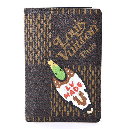 Louis Vuitton Damier Ebene LVxNigo Pocket Organizer 1 of 9