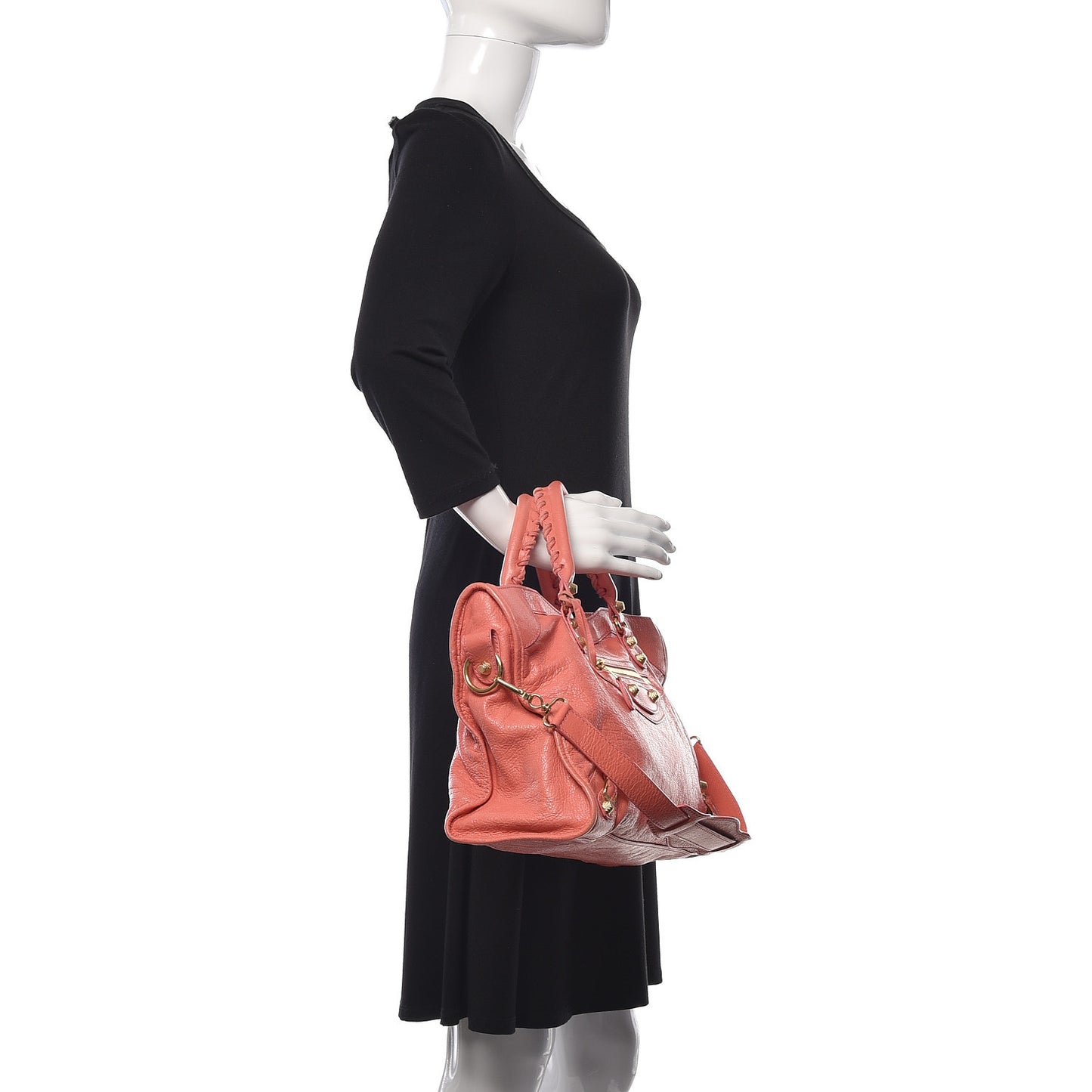 Agneau Giant 12 Gold Hardware City Rose Azalee Rose Jaipur