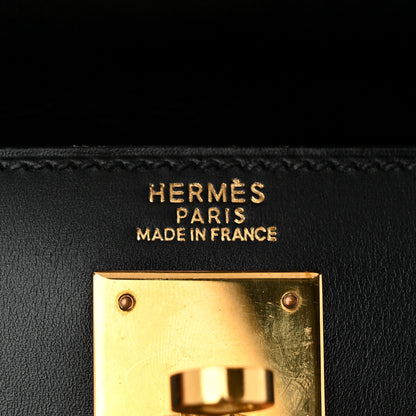 Hermes Box Kelly Sellier 32 Black 6 of 11