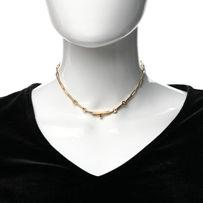 Hermes 18K Yellow Gold Kelly Chaine Choker Necklace 2 of 5