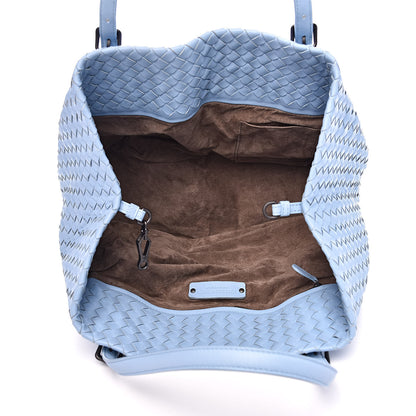 Bottega Veneta Intrecciato Medium A Shape Seamless Tote Topazio 5 of 10