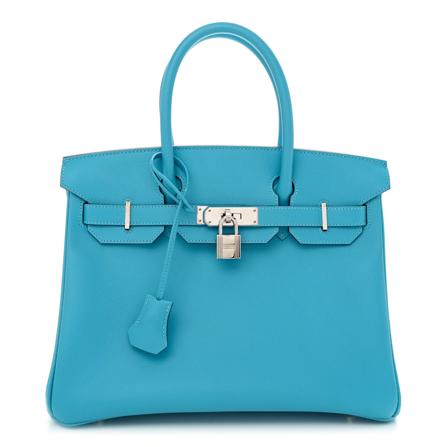 Epsom Birkin 30 Bleu du Nord