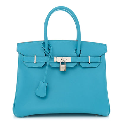 Hermes Epsom Birkin 30 Bleu du Nord 1 of 12