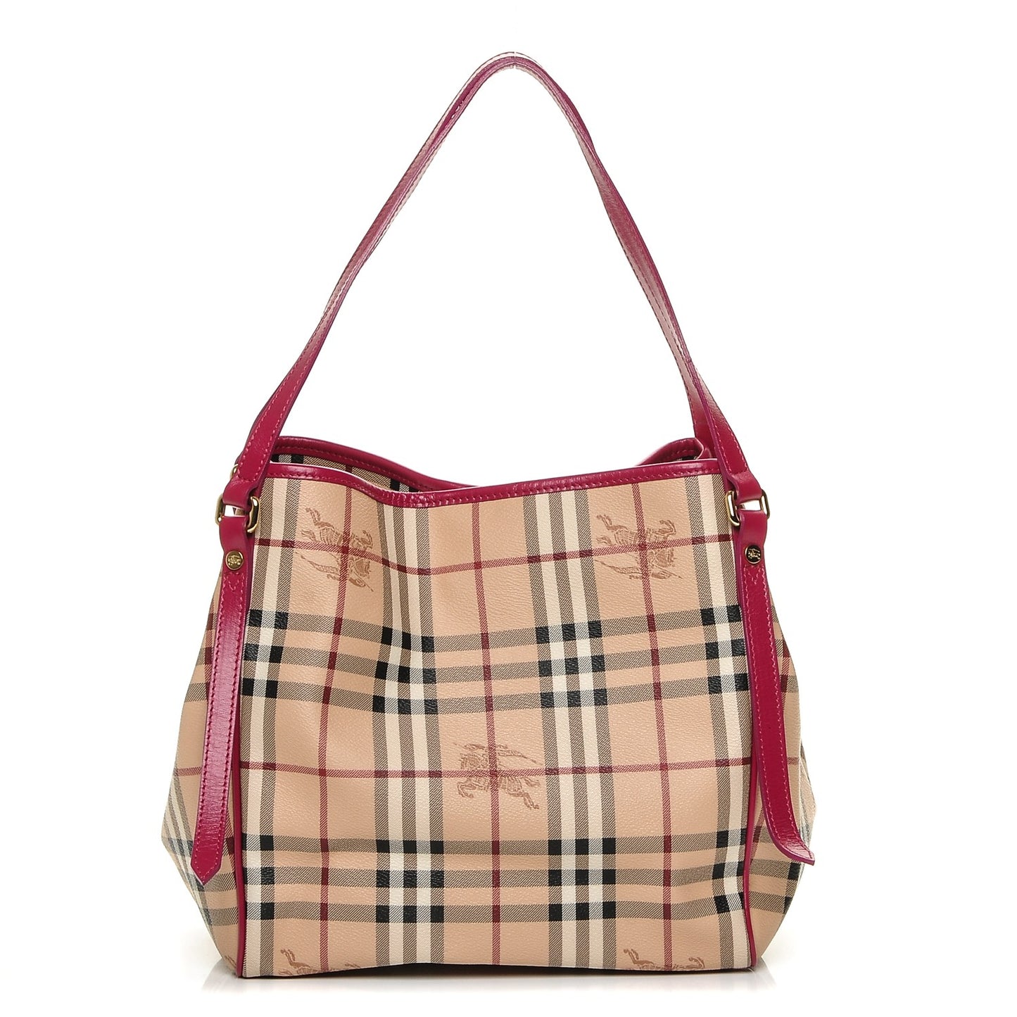 Haymarket Check Small Canterbury Tote Magenta