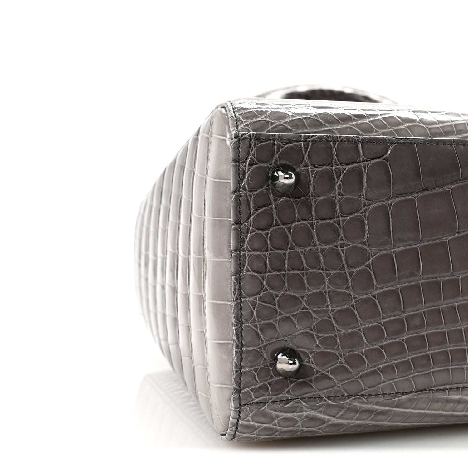 Christian Dior Alligator Medium Lady Dior Grey 1806269 – FASHIONPHILE