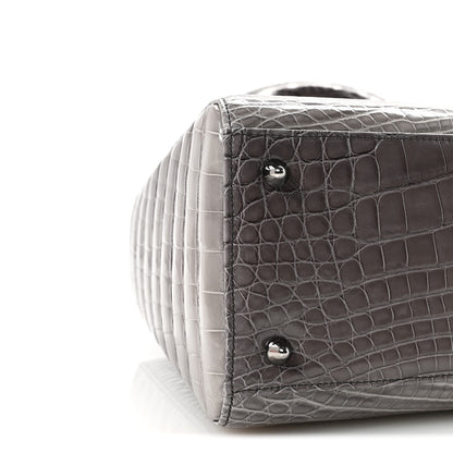 Christian Dior Alligator Medium Lady Dior Grey 8 of 9