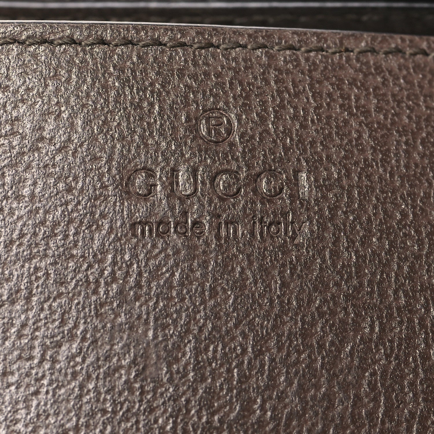 Gucci GG Supreme Monogram Textured Dollar Calfskin Web Small Ophidia GG Handbag Beige Ebony New Acero 6 of 10