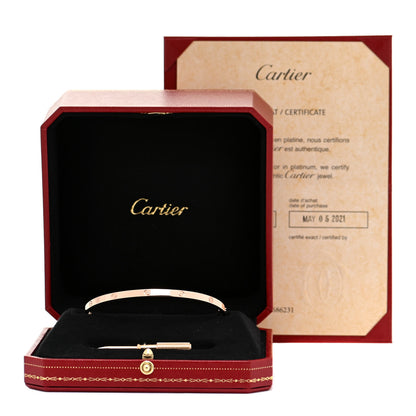 Cartier 18K Pink Gold Small LOVE Bracelet 20 6 of 6