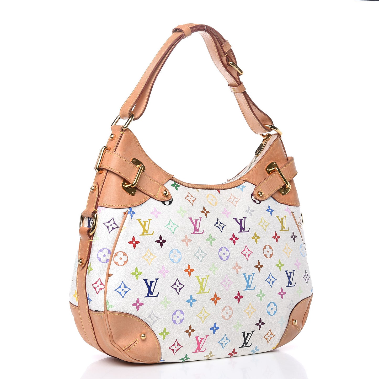 Monogram Multicolor Greta White